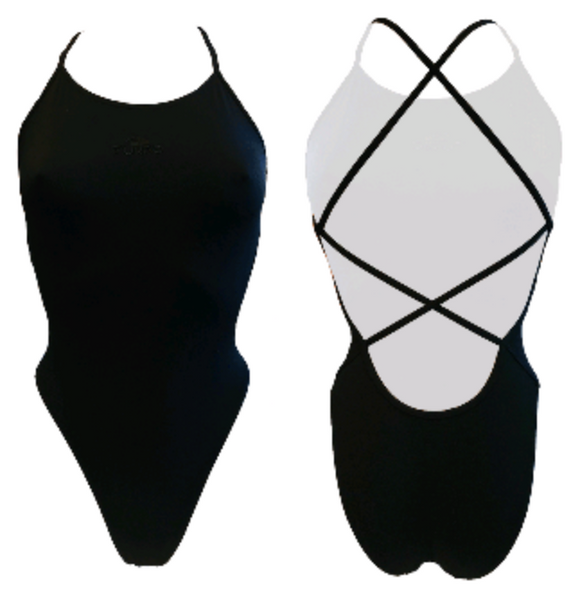 Women Synchronize Swim Suit - Sirene Comfort (Black)