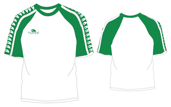 T-Shirt - Multi-Turbo Cotton (White/Green)