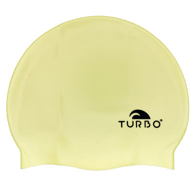 Swimming Cap - Silicone Adult - Plain (Neon Colours)