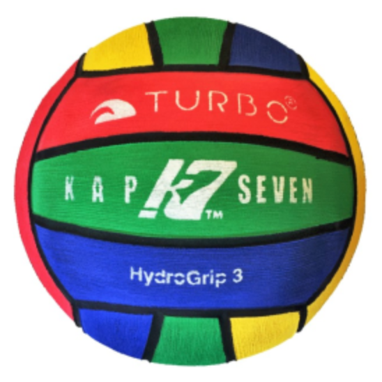 WP Ball - Turbo/Kap7 - HydroGrip 3 - Junior / School - Multi-Colour