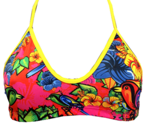 Women Swim Suit - Bikini - Birdie (Print) - Top Only