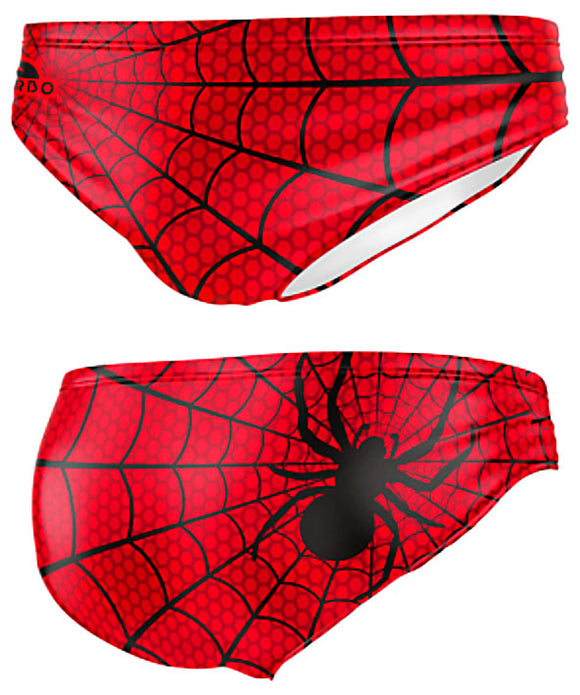 WP Boys Trunks - Spider Web (Red)
