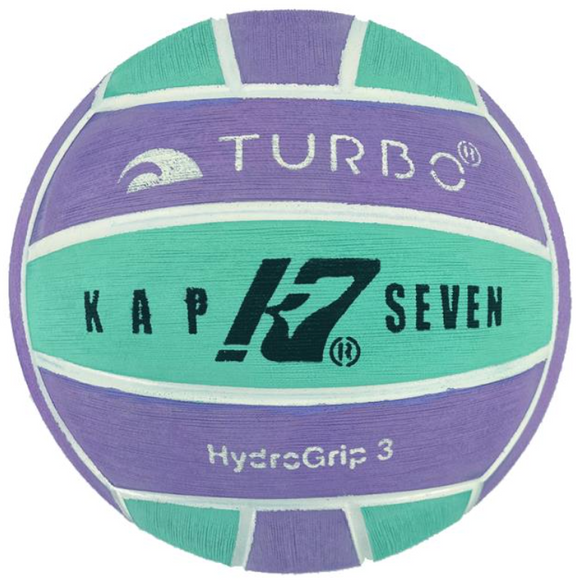 WP Ball - Turbo/Kap7 - HydroGrip 3 - Junior / School - Green & Purple