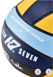 Mini WP Ball - Kap7 LEN European Championship - HydroGrip 1 (Yellow/Navy/Sky Blue/Black)