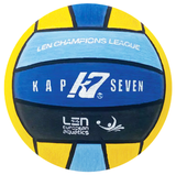 Mini WP Ball - Kap7 LEN European Championship - HydroGrip 1 (Yellow/Navy/Sky Blue/Black)