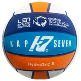 WP Ball - Kap7 LEN European Championship 2024 - HydroGrip 5 - Men (Orange/White)