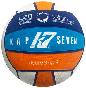 WP Ball - Kap7 LEN European Championship 2024 - HydroGrip 4 - Women / Youth (Orange/White)