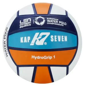 Mini WP Ball - Kap7 LEN European Championship 2024 - HydroGrip 1 (Orange/White)