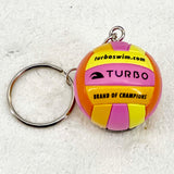 Key Chain - TURBO WP Ball (Pink/Yellow)