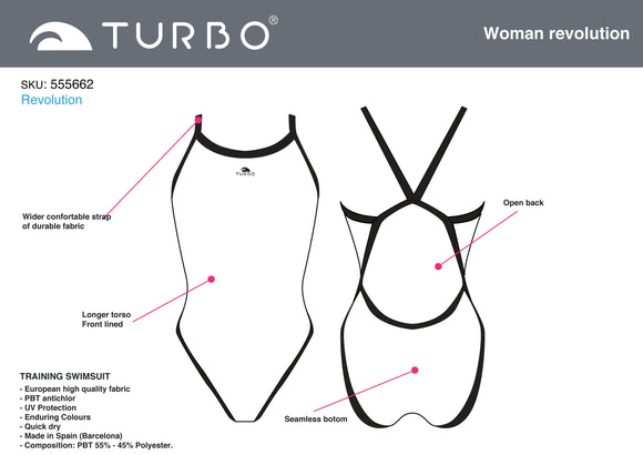 Tailor-Made - Women Swim Suit - Thin Straps - Revolution (Pre-Order)
