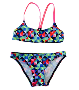 Women Swim Suit - Bikini Mini - Origami (Print) - Top & Bottom