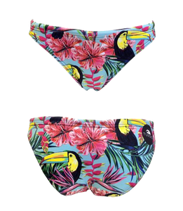 Women Swim Suit - Bikini - Tucan Garden 2016 (Print) - Bottom Only