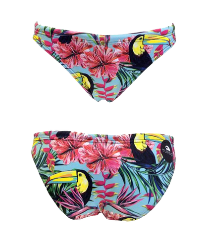 Women Swim Suit - Bikini - Tucan Garden 2016 (Print) - Bottom Only