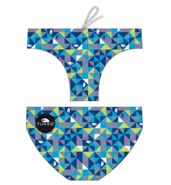 Boys Swimming Trunks - Origami (Royal)