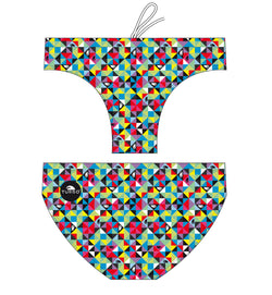 Men Swimming Trunks - Origami (Print)