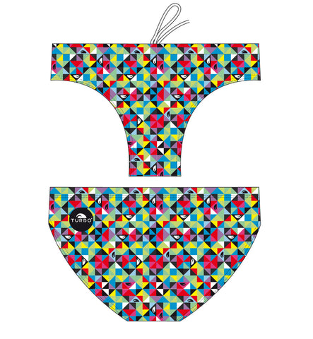 Boys Swimming Trunks - Origami (Print)