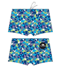 Men Boxer - Full Print - Origami (Navy)