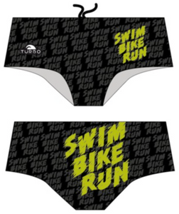Men Super Tank - Swim Bike Run (Black)