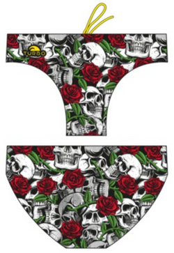 WP Men Trunks - Skulls & Roses (Red)