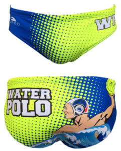 WP Boys Trunks - New Water Polo (Royal)