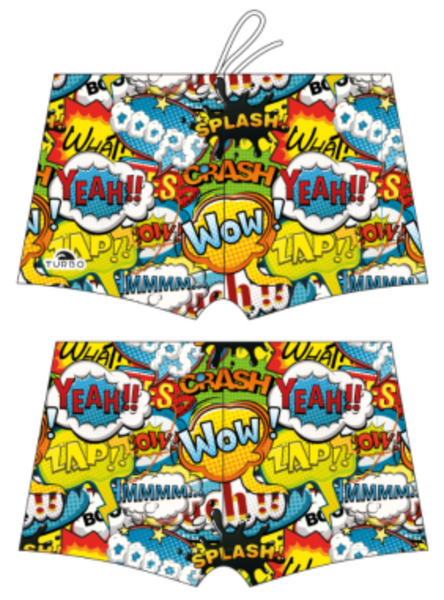 Boys Boxer - Full-Print - Wow (Yellow)