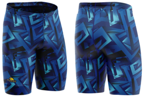 Men Jammer Full-Print - Spiral (Navy)