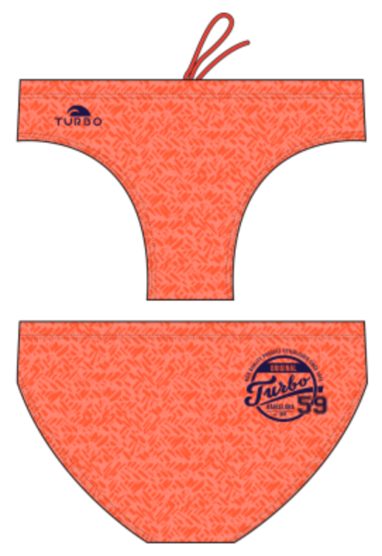 WP Men Trunks - Plain Colour (Orange)
