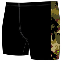 Men Jammer Band-Print - Commando (Black)