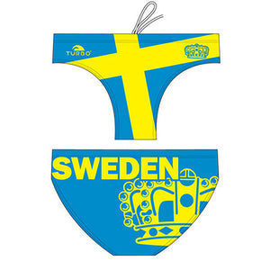 WP Men Trunks - Sweden (Royal/Yellow)