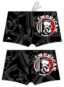 Men Boxer - Full Print - Mohican (Black)