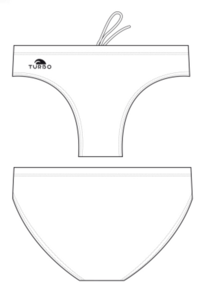 Men Swimming Trunks - Classic (White)