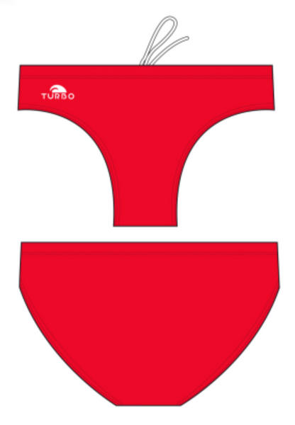 Boys Swimming Trunks - Classic (Red)