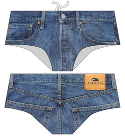 Boys Super Tank - Jeans Turbo (Navy)