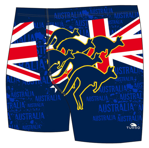 Boys Jammer Full-Print - Australia Jump (Navy)