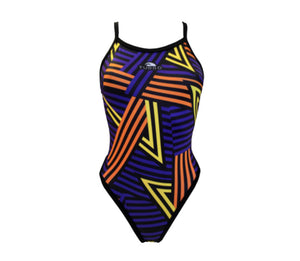 Women Swim Suit - Revolution Thin Straps - Pico (Violet)