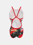 Women Swim Suit - Revolution Thin Straps - Swallow (Red)