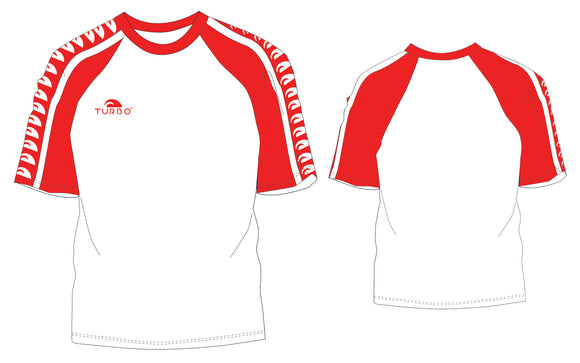 T-Shirt - Multi-Turbo Cotton (White/Red)