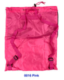 Bag - Drawstring Mesh Backpack With Pockets
