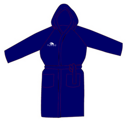 Bathrobe/Parka - Microfibre Quick Dry (Navy) - Pre-Order