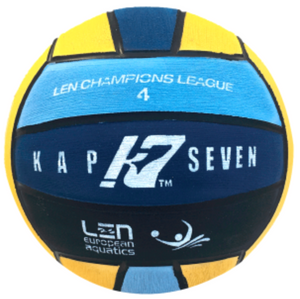 WP Ball - Kap7 LEN Champions League - HydroGrip 4 - Women / Youth (Multi-Colour)