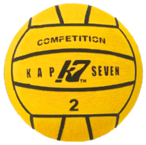 WP Ball - Kap7 - USA U10 Competition - HydroGrip 2 - Junior / School - Yellow